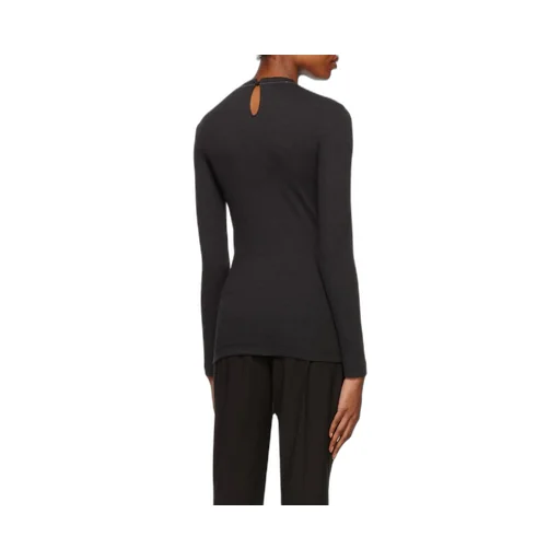 Embellished Crewneck Top