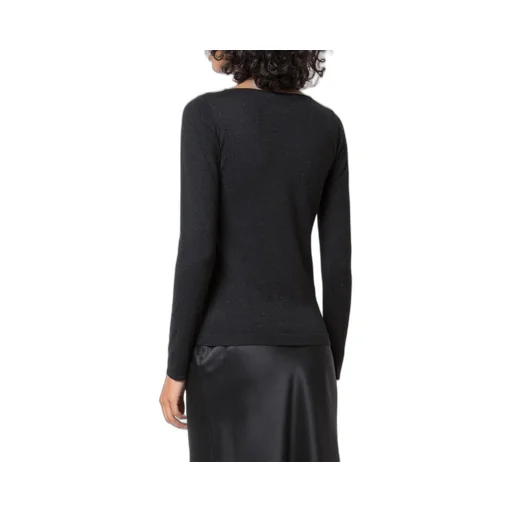 Long-Sleeved Boat Neck Jumper