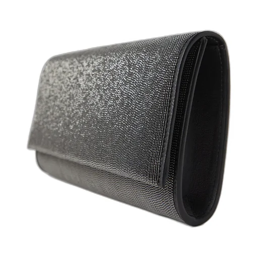 Precious Monili Chain Foldover Top Clutch Bag