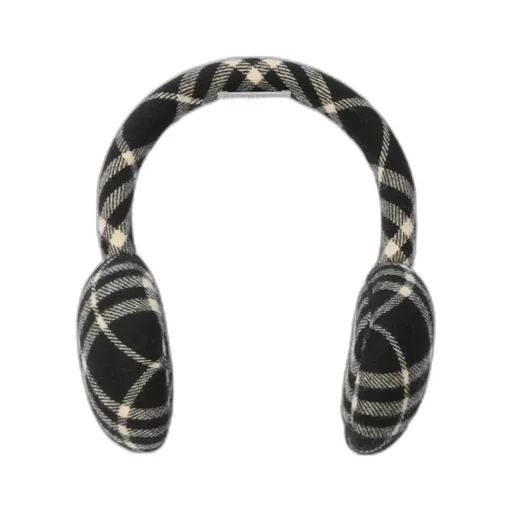 Checked Pull-On Earmuffs