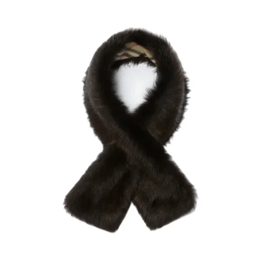 Reversible Shearling Scarf