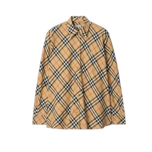 Checkered Long-Sleeve Shirt