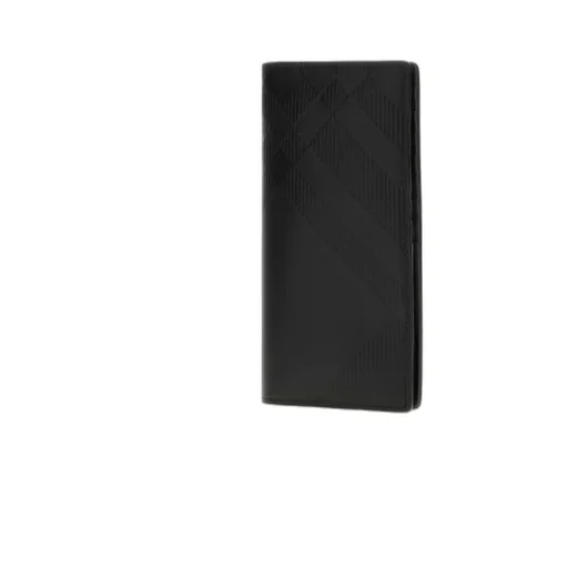 Check Pattern Bi-Fold Wallet