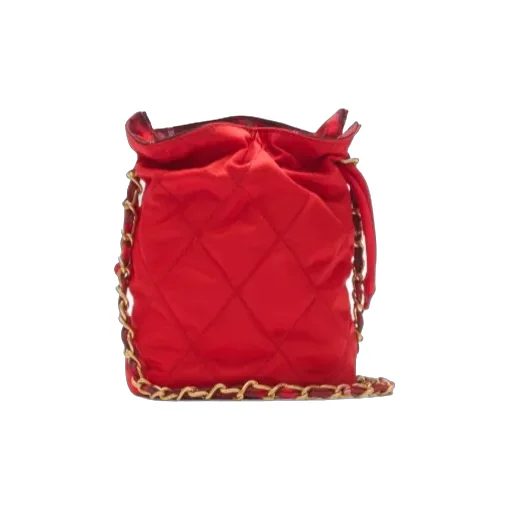 Horseshoe Quilted Mini Bucket Bag