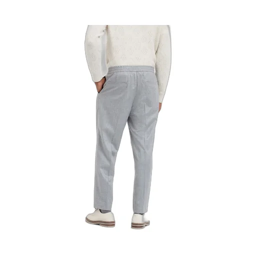 Drawstring Elastic Waist Pants