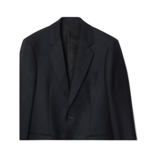 Check Wool Tailored Jacket