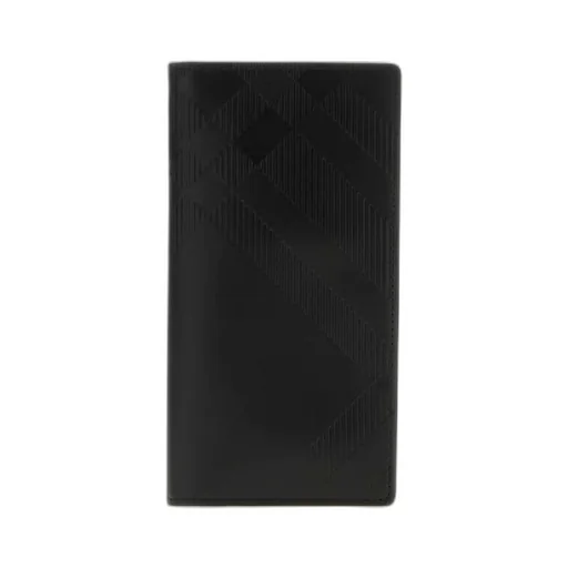 Check Pattern Bi-Fold Wallet