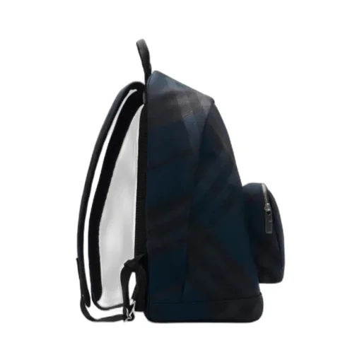 Grid Checked Zip-Around Backpack
