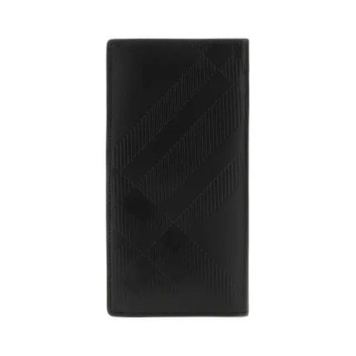 Check Pattern Bi-Fold Wallet