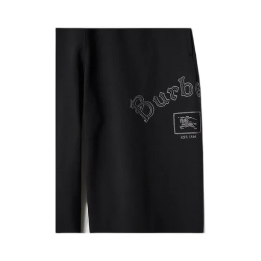 Gothic Logo Cotton Jogging Pants