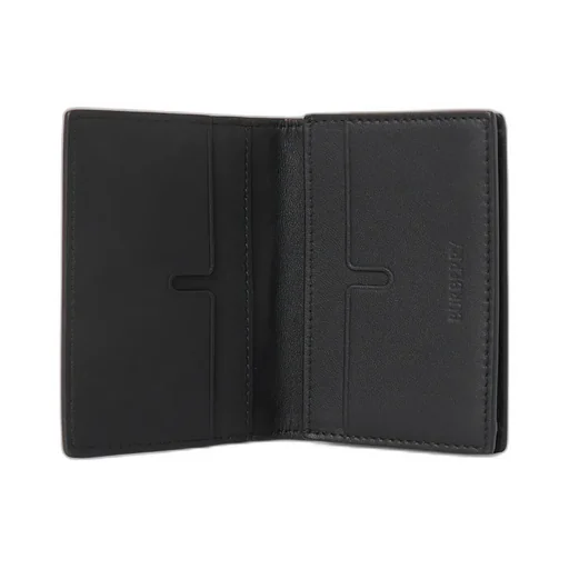 Check Pattern Bi-Fold Wallet