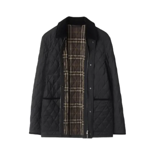 Long Sleeved Quilted Barn Jacket
