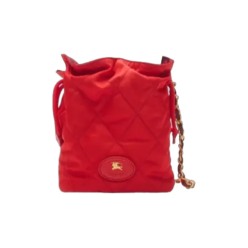 Horseshoe Quilted Mini Bucket Bag
