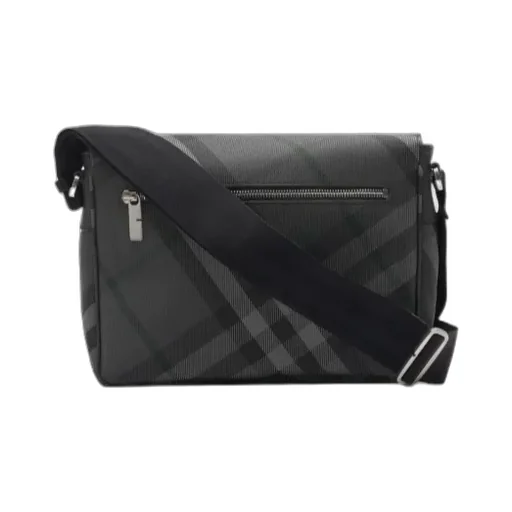 Grid Messenger Bag