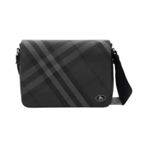 Grid Messenger Bag