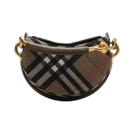 Bridle Checked Clutch Bag