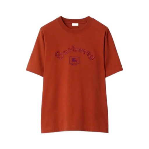 Gothic Logo Cotton T-Shirt