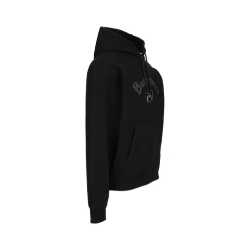Gothic Logo Cotton Hoodie