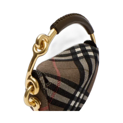 Bridle Checked Clutch Bag