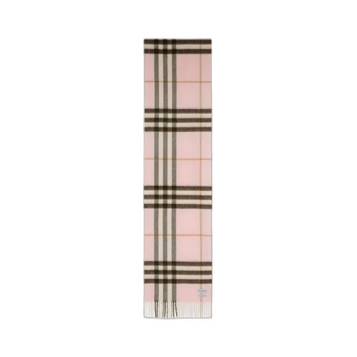 Check Cashmere Scarf