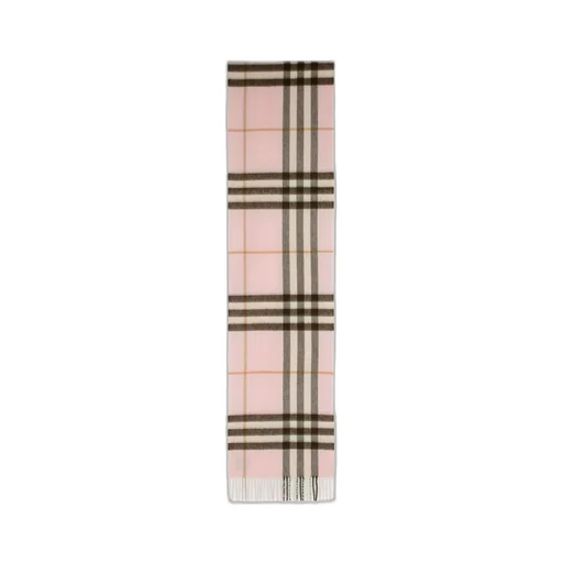 Check Cashmere Scarf
