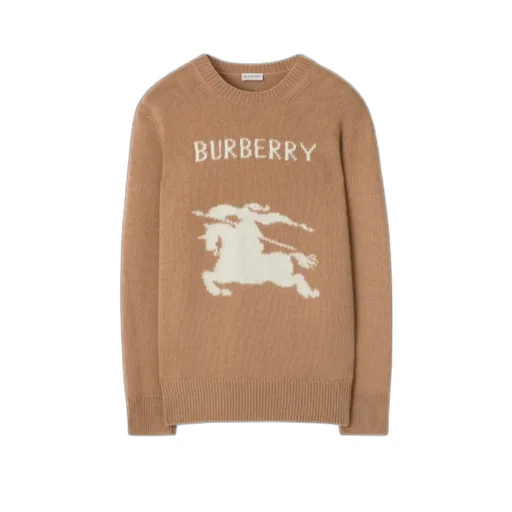 Logo Intarsia-Knit Jumper