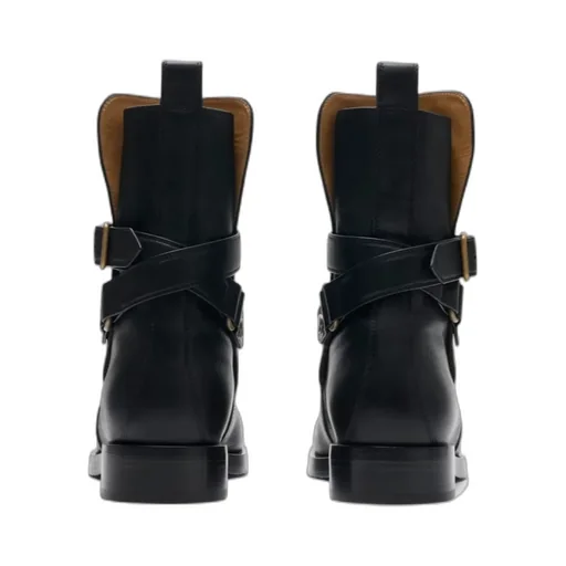 Round-Toe Ankle Boots