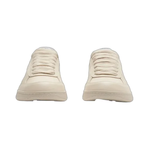 Checked Lace-Up Sneakers