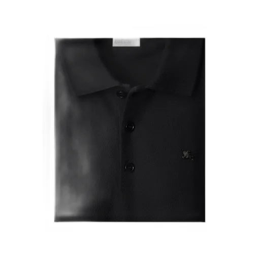 Knight-Embellished Cotton Polo Shirt