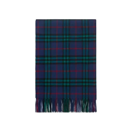 Check Cashmere Scarf