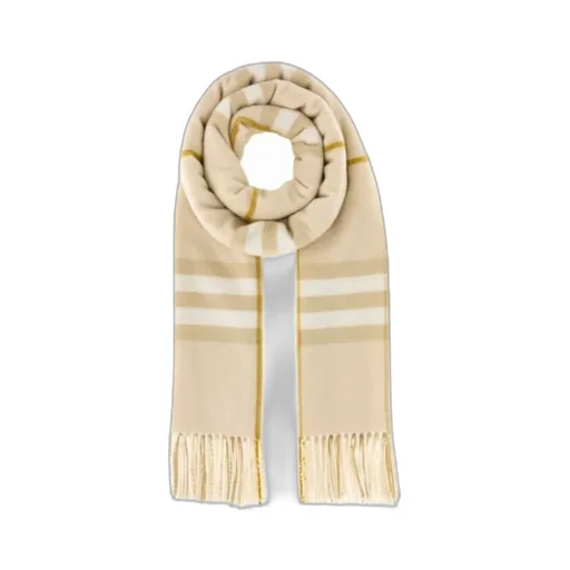 Checked Cashmere Scarf