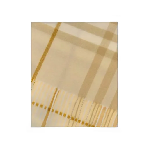 Checked Cashmere Scarf