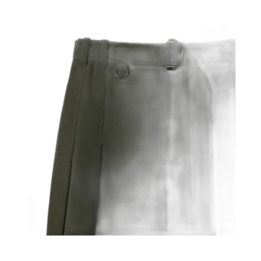 Pleated Belted Trousers
