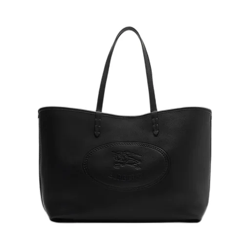 Logo Embossed Tote Bag