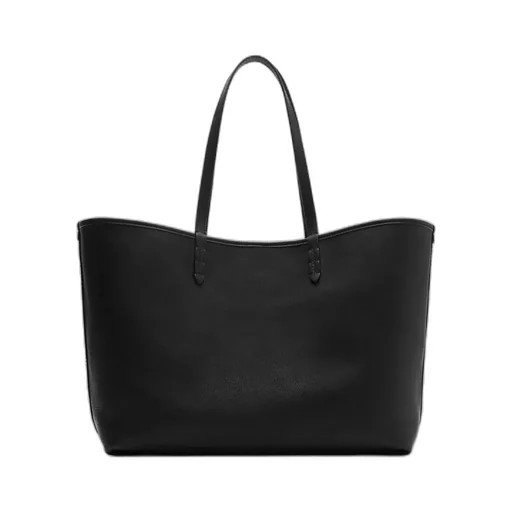 Logo Embossed Tote Bag