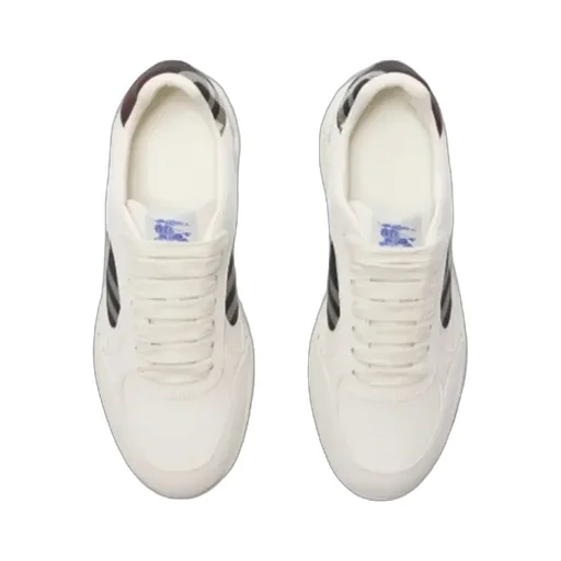 Checked Low-Top Sneakers