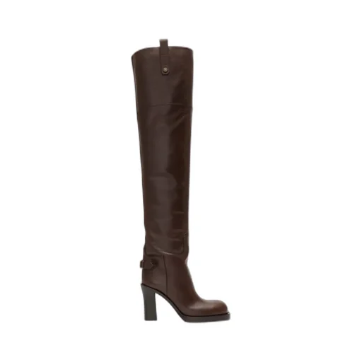 Knee-High Heeled Boots