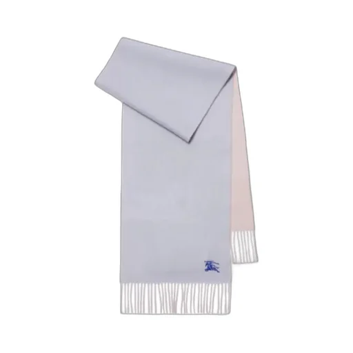 Logo Detailed Fringed Edge Scarf