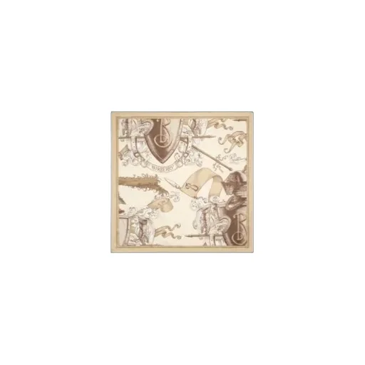 Knight Engraving Printed Scarf