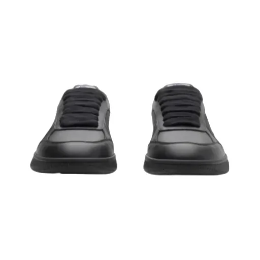 Checked Motif Low-Top Sneakers