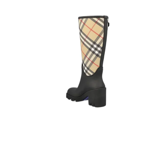 60Mm Check-Pattern Boots
