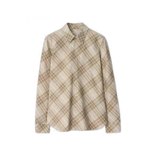 Slim Fit Check Cotton Shirt