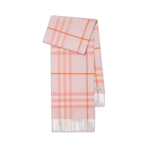 Check Cashmere Scarf