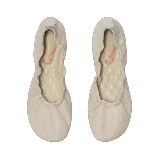 Checked Ballet Flats