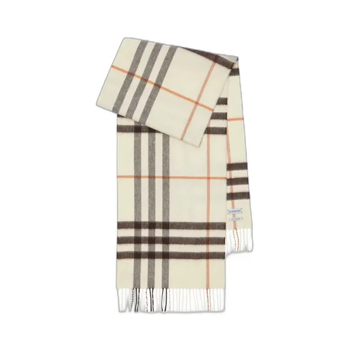 Check Cashmere Scarf