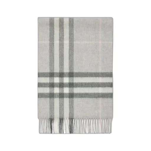 Check Cashmere Scarf