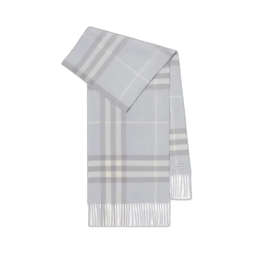 Check Cashmere Scarf
