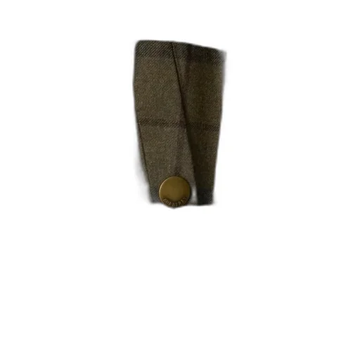 Check Bonded Wool Harrington Jacket