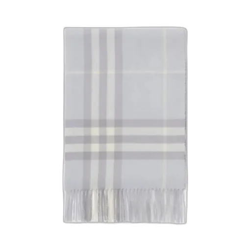 Check Cashmere Scarf