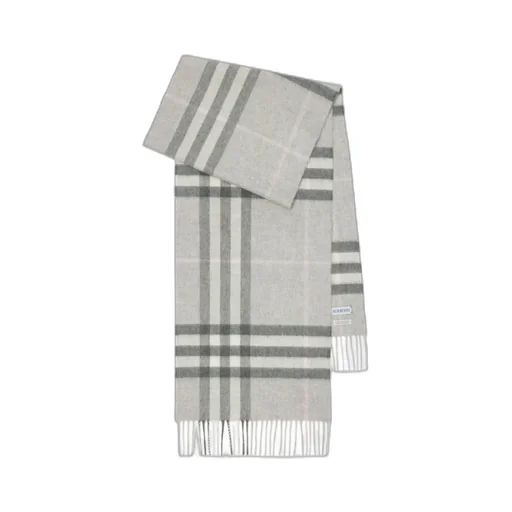 Check Cashmere Scarf